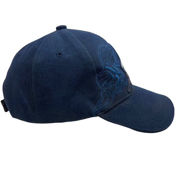 U.S. Navy Seabees "Can Do" Embroidered Adj Baseball Cap Navy Blue Cotton Blend - Picture 4 of 12